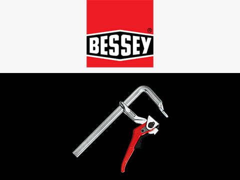 Bessey Set 2 x KLI20 Black Edition Pinces à colle + Multitool